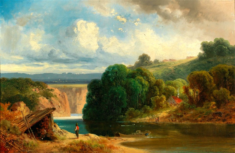 Anton Doll - A river valley,