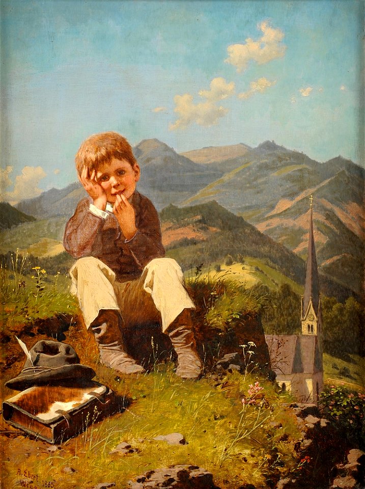 Anton Ebert Der kleine Schulschwänzer