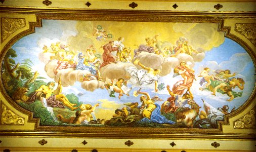 Anton Domenico Gabbiani, Opera di Pacificazione di Cosimo il Vecchio, Poggio a Caiano