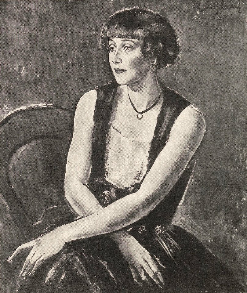 Anton Faistauer - Damenbildnis, 1927