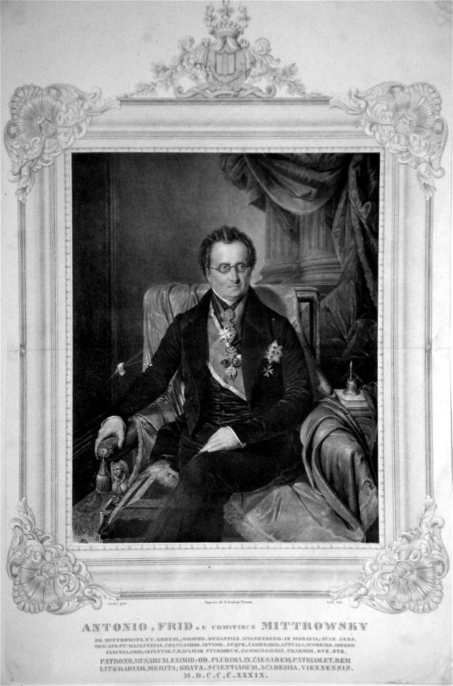 Anton Friedrich Mittrowsky Litho 03