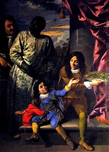 Anton Domenico Gabbiani - Portrait of Four Servants of the Medici Court - WGA8362