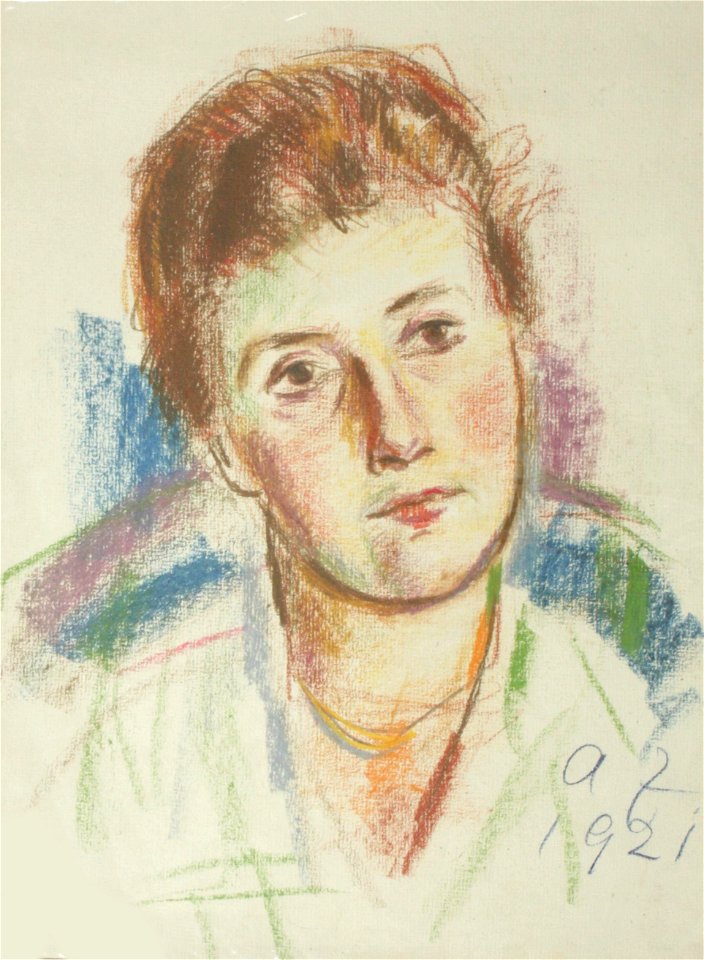 Anton Faistauer Damenbildnis 1921