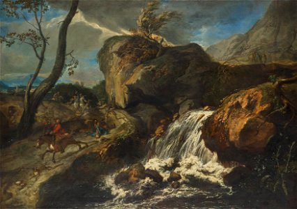 Anton Faistenberger - Landschaft mit Überfall - 4142 - Kunsthistorisches Museum