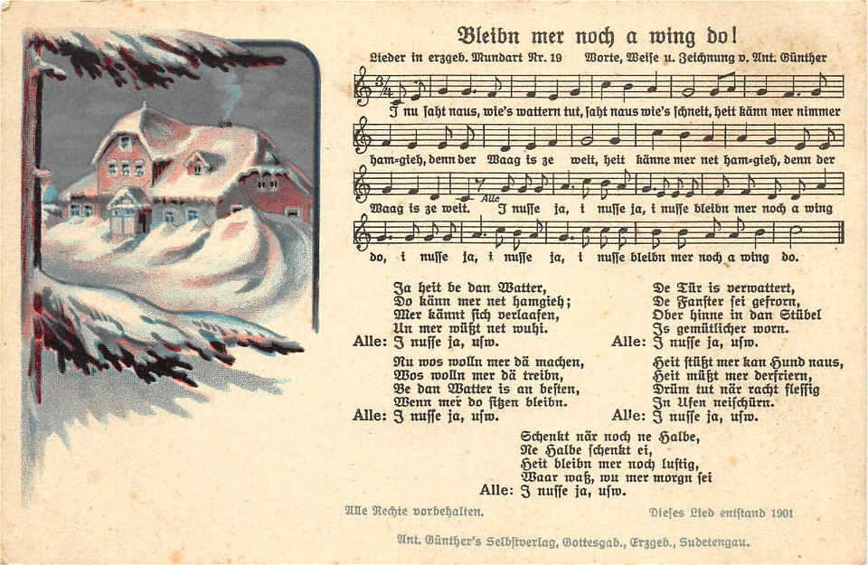 Anton Günther - Bleibn mr noch a weng do Nr. 19 einstimmig