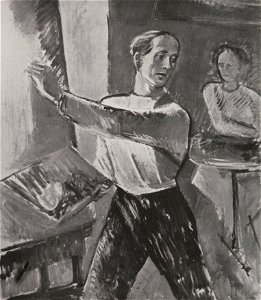 Anton Faistauer - Selbstbildnis