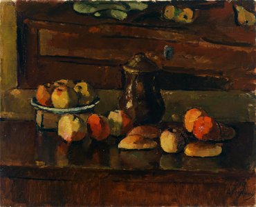 Anton Faistauer Obststilleben mit Kanne 1915