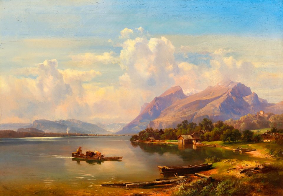 Anton Hansch - Der Millstätter See in Kärnten
