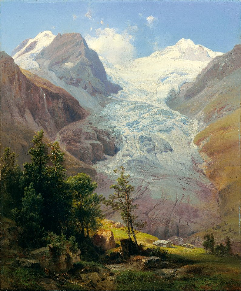Anton Hansch - Der Palügletscher - 4716 - Österreichische Galerie Belvedere