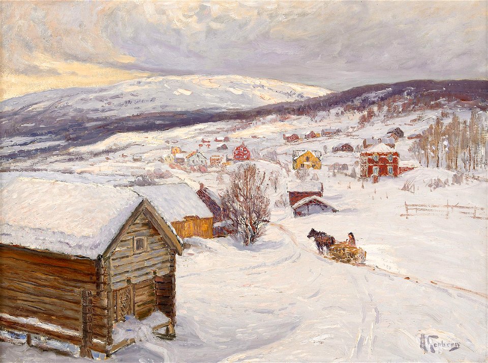 Anton Genberg - Eftermiddagsstämning - Åre