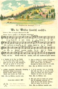 Anton Günther - Wu da Wälder hamlich rauschn Nr. 30