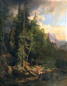 Anton Hansch - Aus den steirischen Gebirgswäldern bei Neuberg - 7975 - Kunsthistorisches Museum