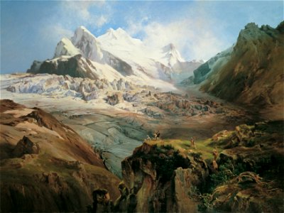 Anton Hansch - Der Stubaiferner in Tirol - 3084 - Kunsthistorisches Museum
