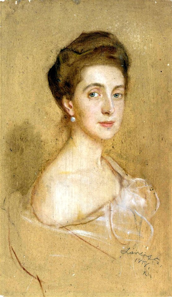 László Lady with a pearl earring