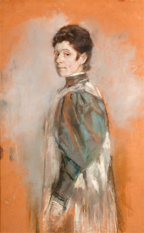 Olga Boznańska - Autoportret 1898