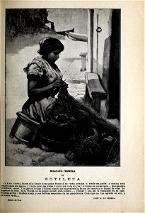1899-02-25, Blanco y Negro, Creaciones femeninas VII, Sotileza, Cecilio Pla