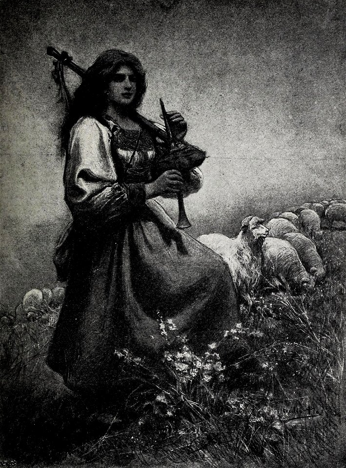 1899-03-11, Blanco y Negro, Creaciones femeninas VIII, La Galatea, Cecilio Pla (cropped)