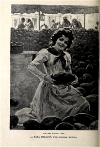 1899-10-21, Blanco y Negro, Escenas madrileñas, ¡A cala melones!, Méndez Bringa