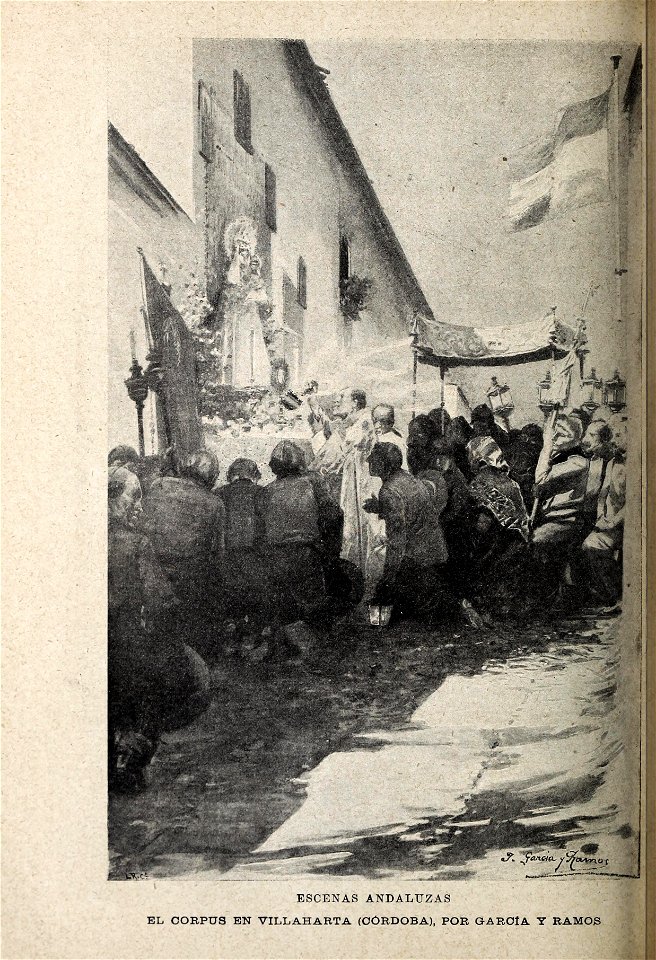 1899-05-27, Blanco y Negro, Escenas andaluzas, El Corpus en Villaharta (Córdoba), García y Ramos