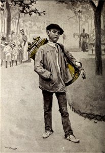 1899-01-21, Blanco y Negro, Un barquillero, Huertas (cropped)