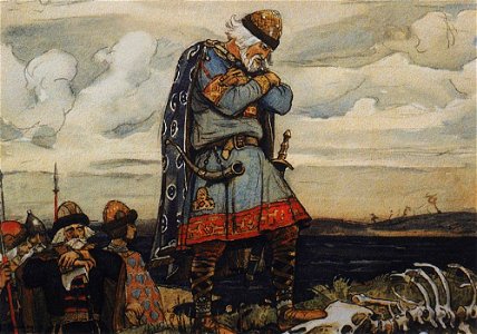 1899. Russian konung Oleg by Vasnetsov-2