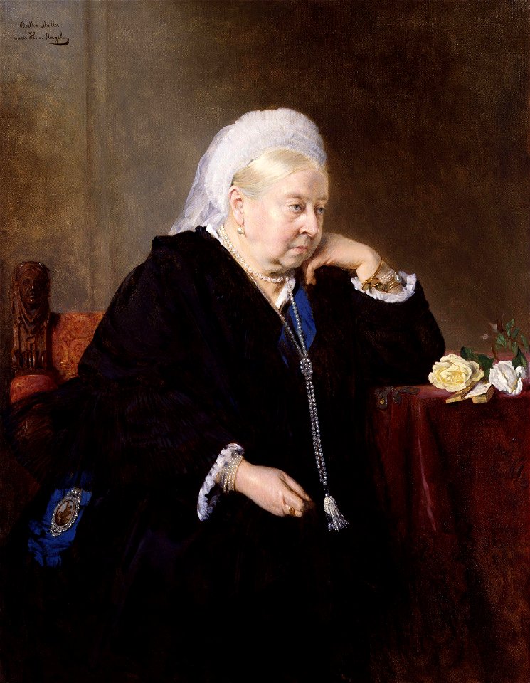 Queen Victoria after Heinrich von Angeli