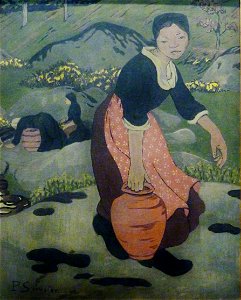 190 Paul Sérusier Jeune bretonne à la cruche