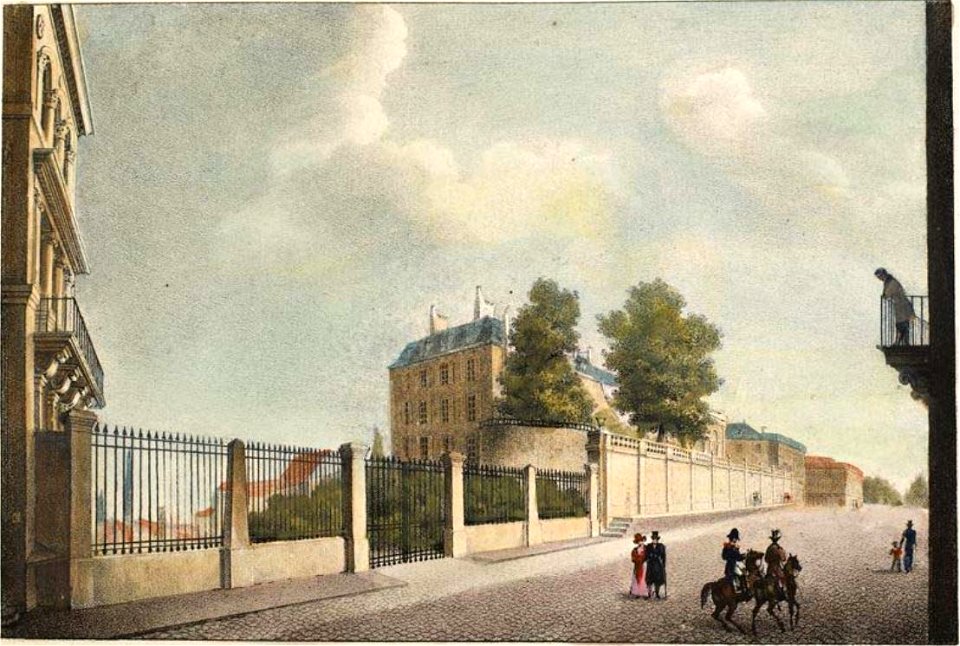 19. Vue du Ministère de la guerre, Rue de la Régence