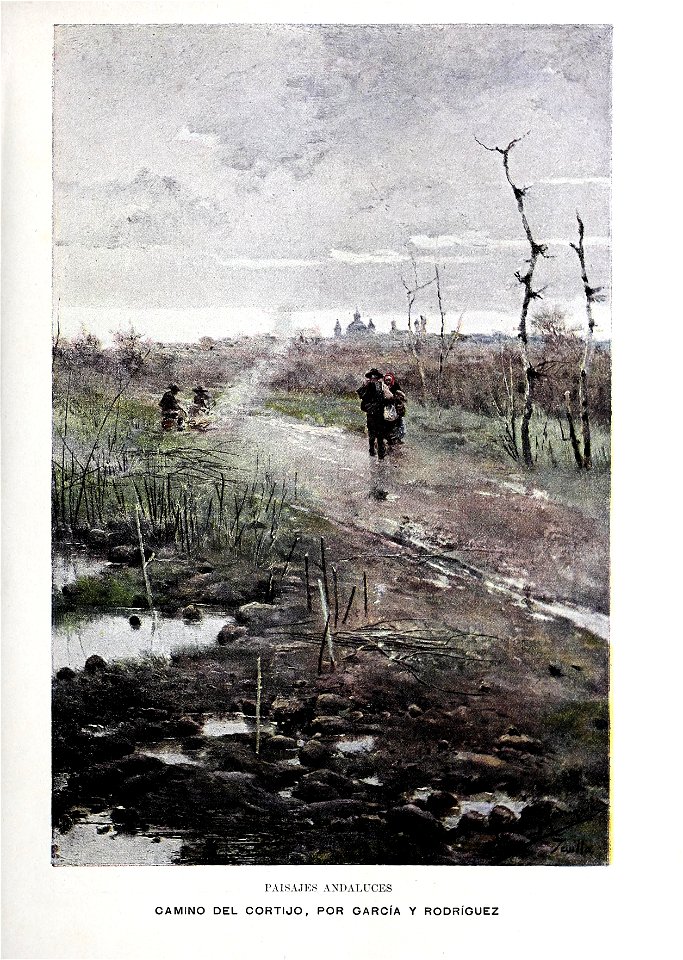 1900-03-10, Blanco y Negro, Camino del cortijo, García y Rodríguez
