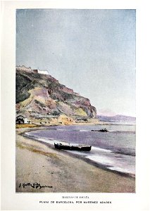 1900-03-17, Blanco y Negro, Marinas de España, Playa de Barcelona, Martínez Abades