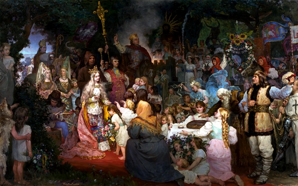 Ciesielski Baptism of Lithuania