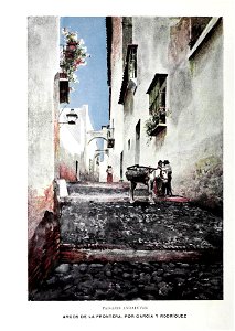 1900-02-10, Blanco y Negro, Paisajes andaluces, Arcos de la Frontera, García y Rodríguez