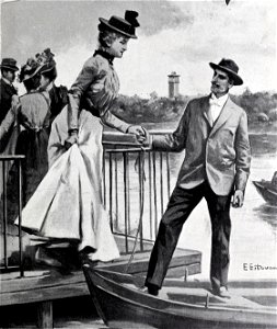 1900-04-07, Blanco y Negro, En el Retiro, Sport de primavera, Estevan (cropped)