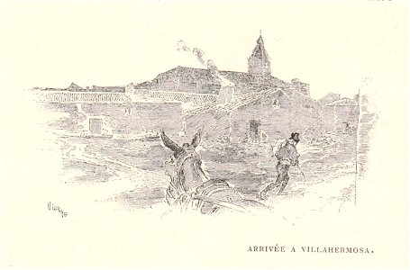 1901, Au pays de Don Quichotte, Arrivée a Villahermosa, Vierge