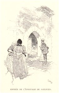 1901, Au pays de Don Quichotte, Entrée de l'ermitage de Saelices, Vierge