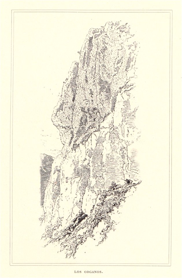 1901, Au pays de Don Quichotte, Los Organos, Vierge