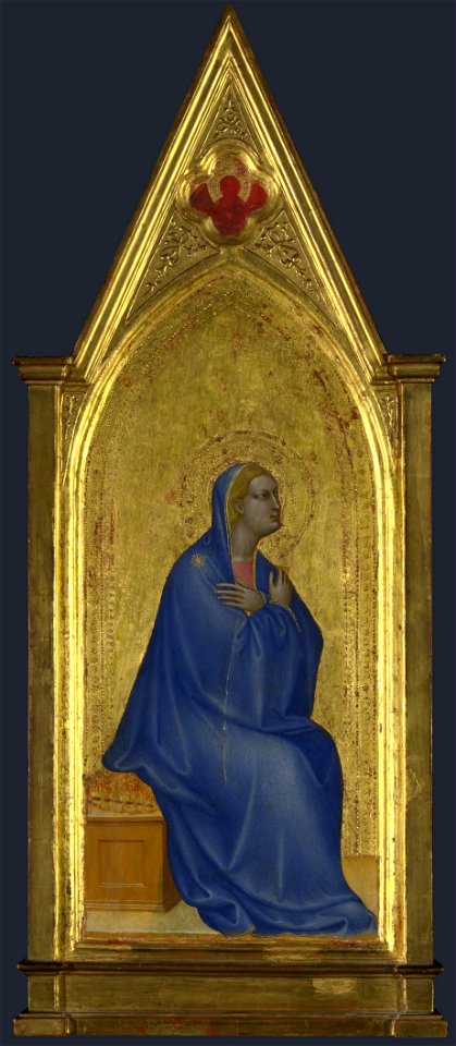 2 The Virgin, 1365-1369 London, The National Gallery