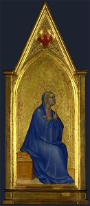 2 The Virgin, 1365-1369 London, The National Gallery