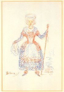 2. Brutonne (uit- La Gamme d'Amour), James Ensor, Mu.ZEE Oostende, SM001761