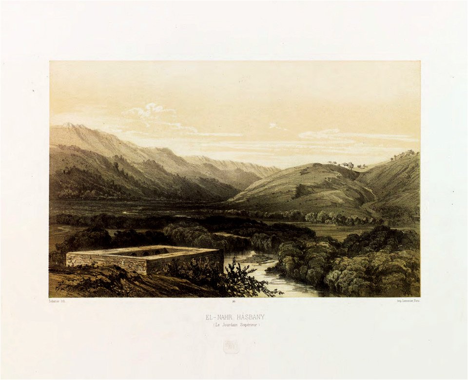 20.El-Nahr Hasbany (Le Jourdain Superieur)