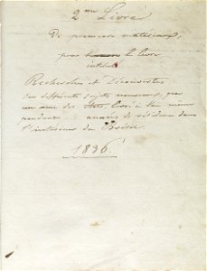 2.me Livre de premiers matériaux..., abertura, do acervo do Instituto Hercule Florence