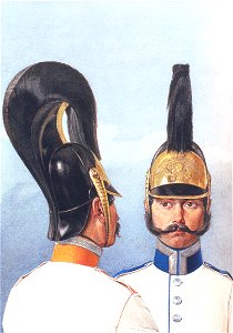 20 179 Book illustrations of Historical description of the clothes and weapons of Russian troops