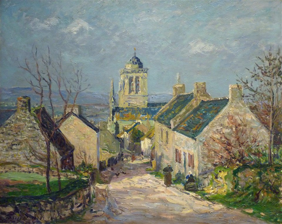 200 Maxime Maufra La rue descendante à Locronan