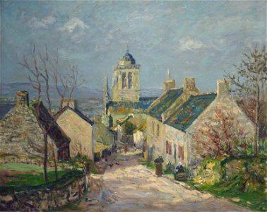 200 Maxime Maufra La rue descendante à Locronan