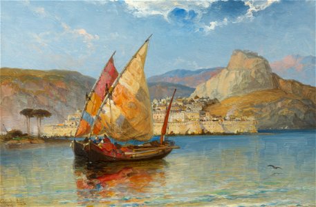 Arthur Meadows (1843-1907) - Corfu in the Adriatic - RCIN 403704 - Royal Collection
