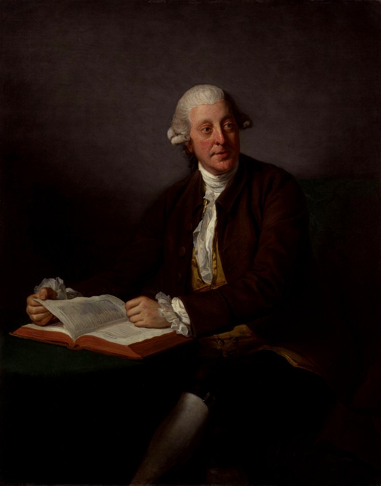 Arthur Murphy by Nathaniel Dance, (later Sir Nathaniel Dance-Holland, Bt)