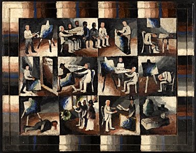 Arthur Segal - Künstlers Erdenwallen Der Maler - BG-M 0104-75 - Berlinische Galerie