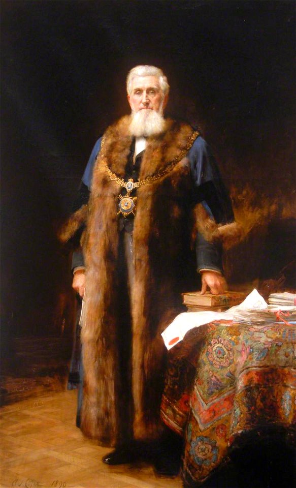 Arthur Stockdale Cope - Alderman George Pyman 1890