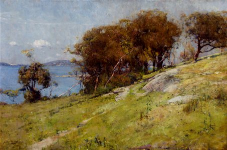 Arthur Streeton - Cremorne pastoral - Google Art Project. Free illustration for personal and commercial use.