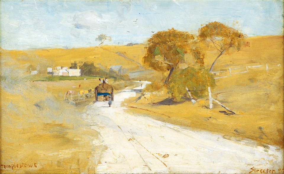 Arthur Streeton - At Templestowe - Google Art Project